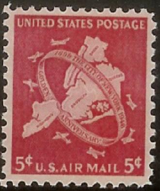 C38 New York City Issue F-VF MNH single stamp