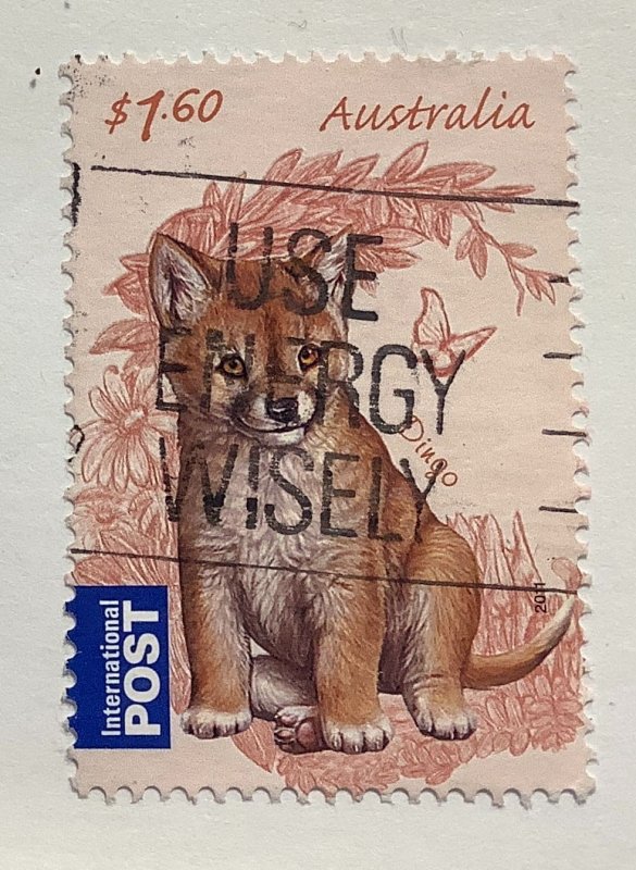 Australia 2011 Scott 3533 used - $1.60,  Australian Bush Babies, Dingo