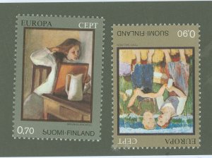 Finland #572-573  Single (Complete Set) (Art)