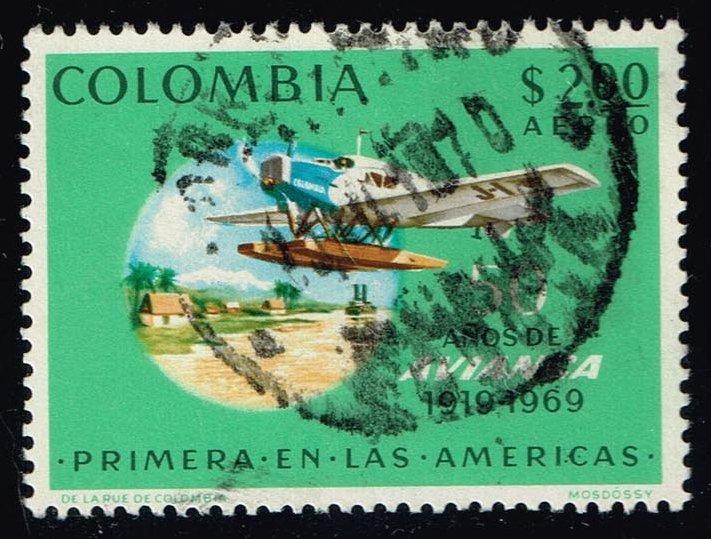 Colombia #C520 Junkers F-13; Used (0.25)