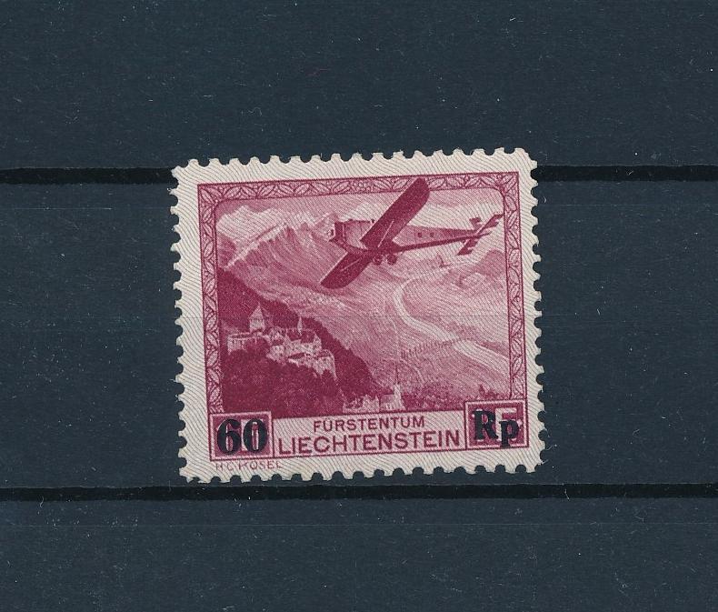 [56139] Liechtenstein 1935 Airmail Overprint MLH