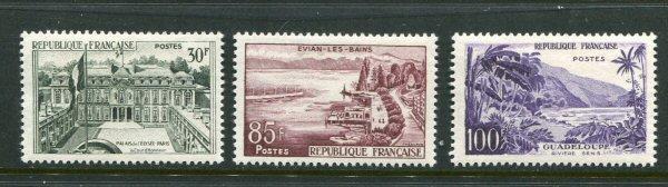 France #907-9 Mint