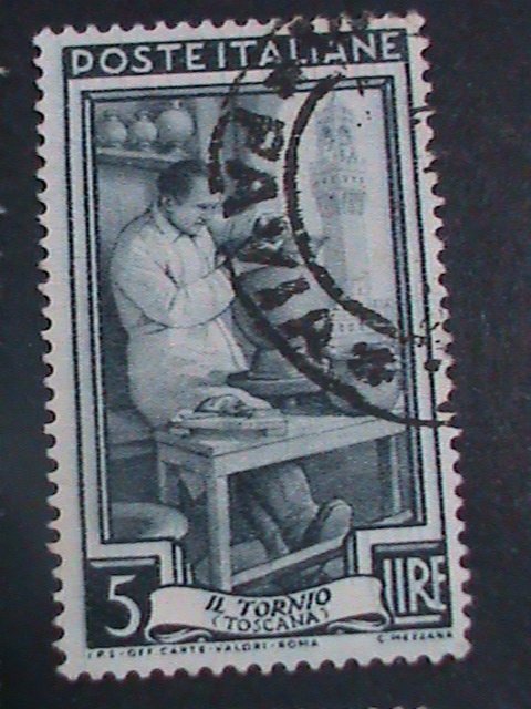 ​Italy Stamp: Very Old antique used Stamp set #3 Rare- very hard to find.