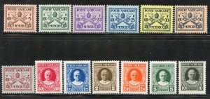 Vatican #1-13, Mint Hinge Remain.