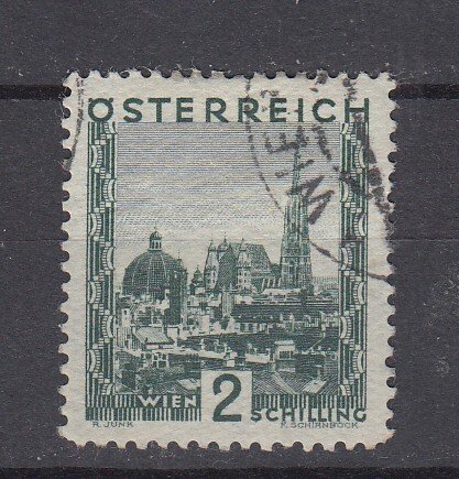 J29460, 1929-30 austria hv of set used #339