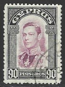 Cyprus #154 Used Single Stamp (U1)