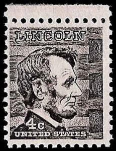 # 1282a MINT NEVER HINGED ABRAHAM LINCOLN
