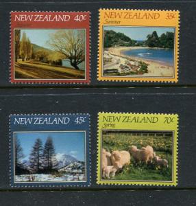 New Zealand #748-51 MNH