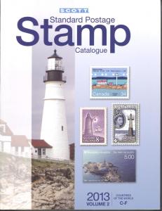 2013 Scott Catalogue Volume # 2 - Countries C - F