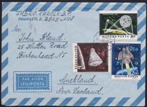 HUNGARY 1964 airmail cover to New Zealand..................................A6147