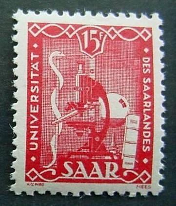 Germany, Saar, Scott 203, LH