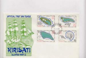 Kiribati, First Day Cover, Marine Life