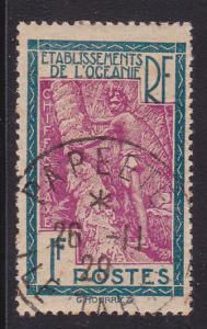 French Polynesia SC # J15 Used Postage Due