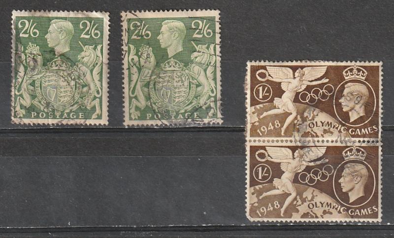 #249A,274 Great Britain Used George VI