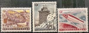 Czechoslovakia  836-38 MNH 1957 Pictorials