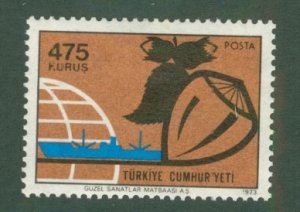 Turkey 1970 MH CV $2.10 BIN $1.00