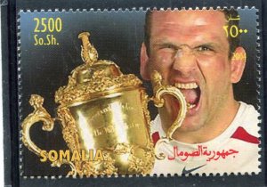 Somalia 2004 RUGBY WORLD CUP 2003 Remy Hugues 1 stamp Perforated Mint (NH)