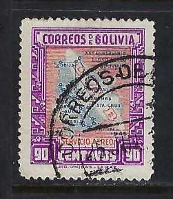 BOLIVIA C108 VFU MAP Z4635-1