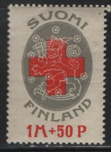 FINLAND  B1  MINT HINGED REMNANTS