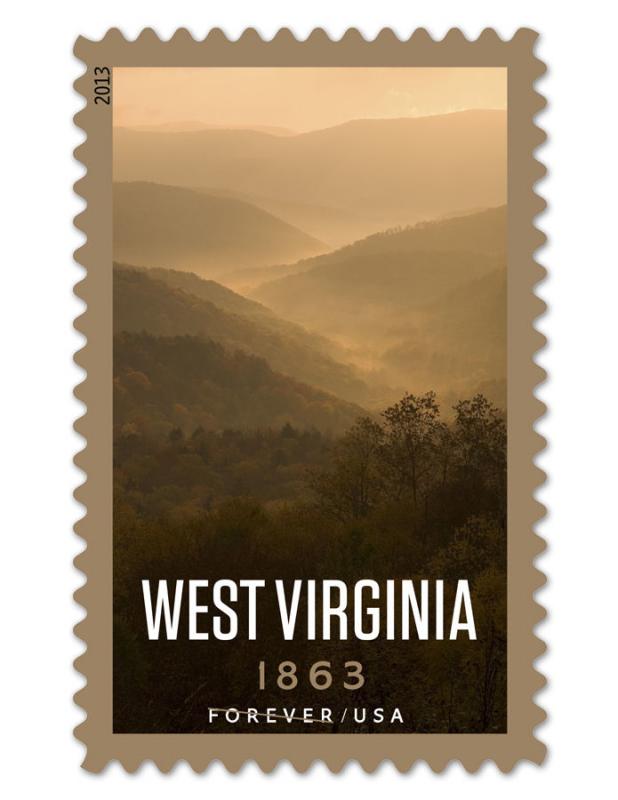 4790 West Virginia US Single Mint/Nh (Free Shipping)