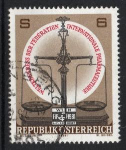 AUSTRIA SG1907 1981 PHARMACEUTICAL FEDERATION CONGRESS FINE USED