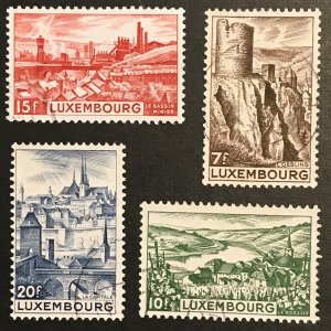 Luxembourg #246-9 part set - Used 