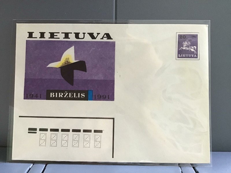 Lithuania 1991  stamps cover R29371 