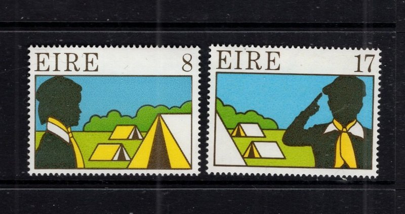 Ireland #416-17  (1977 Scouting set) VFMNH CV $1.50