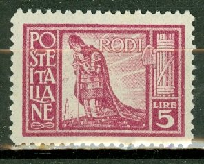 GQ: Italy Rhodes 22 mint CV $80