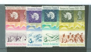 British Antarctic Territory #39-42 Unused Single (Complete Set)