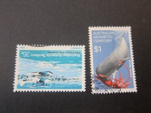 Australia Antarctic 1973 Sc L32,34 FU