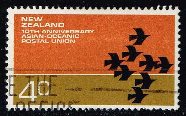 New Zealand #496 Asian-Oceanic Postal Union; Used (0.30)