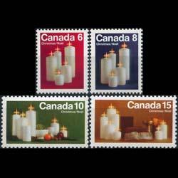 CANADA 1972 - Scott# 606-9 Christmas Set of 4 NH