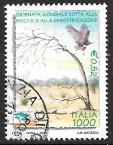 ITALY 2001 1000L World Day Against Desertification Issue Sc 2401 VFU