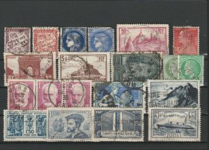 France/FRANKREICH/France lot used stamps 17314 