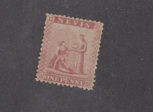 NEVIS # 5 VF-MNG CAT VALUE $100