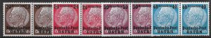 Doyle's_Stamps: NH Polish Pairs of German Occupation Set, Scott #N17** to #N29**