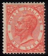 Italy, #33, unused