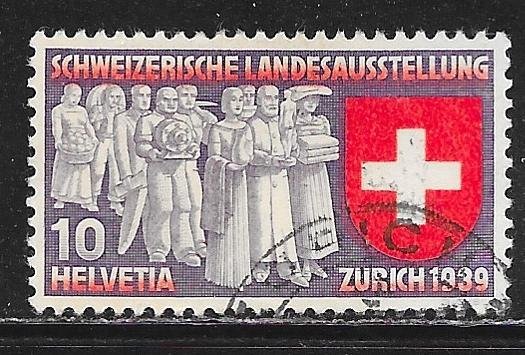 Switzerland 250: 10c Deputation of Trades and Professions, used, F-VF