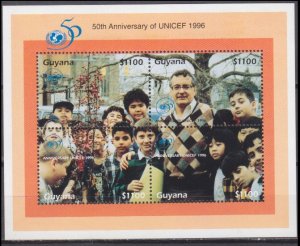 1996 Guyana 5428-5431KL 50th Anniversary of UNICEF 65,00 €