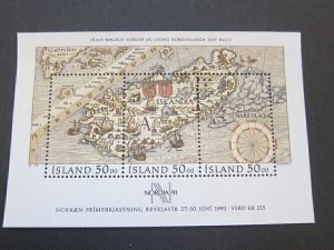 Iceland 1991 Sc 740 set MNH