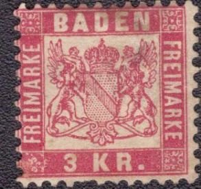 Baden - 27 1868 MH