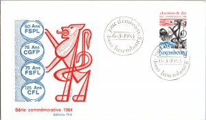 Luxembourg, Worldwide First Day Cover