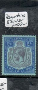 BERMUDA  KGV 2/   SG 88  MOG             P0621H