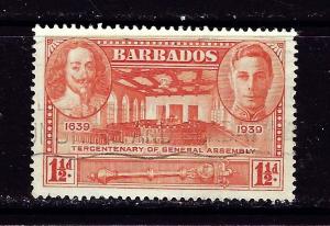 Barbados 204 Used 1939 issue