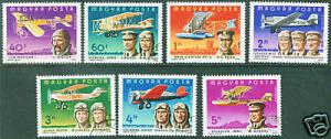 Hungary Magyar Scott C400-6 Airmail set CTO's