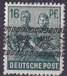 Germany Mi#42Ikd  F-VF Unused  Error (Z3594)