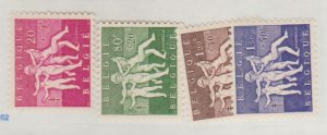 Belgium Scott #B579-B582 Stamp - Mint Set