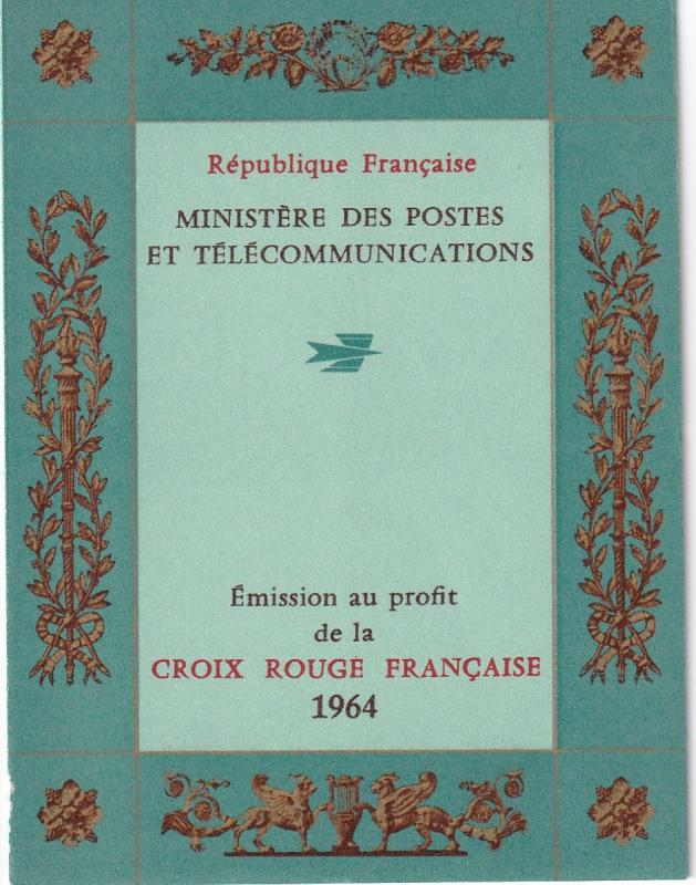 France #B385a Red Cross Booklet  CV $3.50 Z44