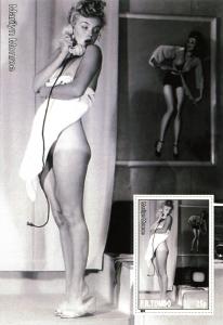 TONGO SHEET IMPERF CINDERELLA MARILYN MONROE